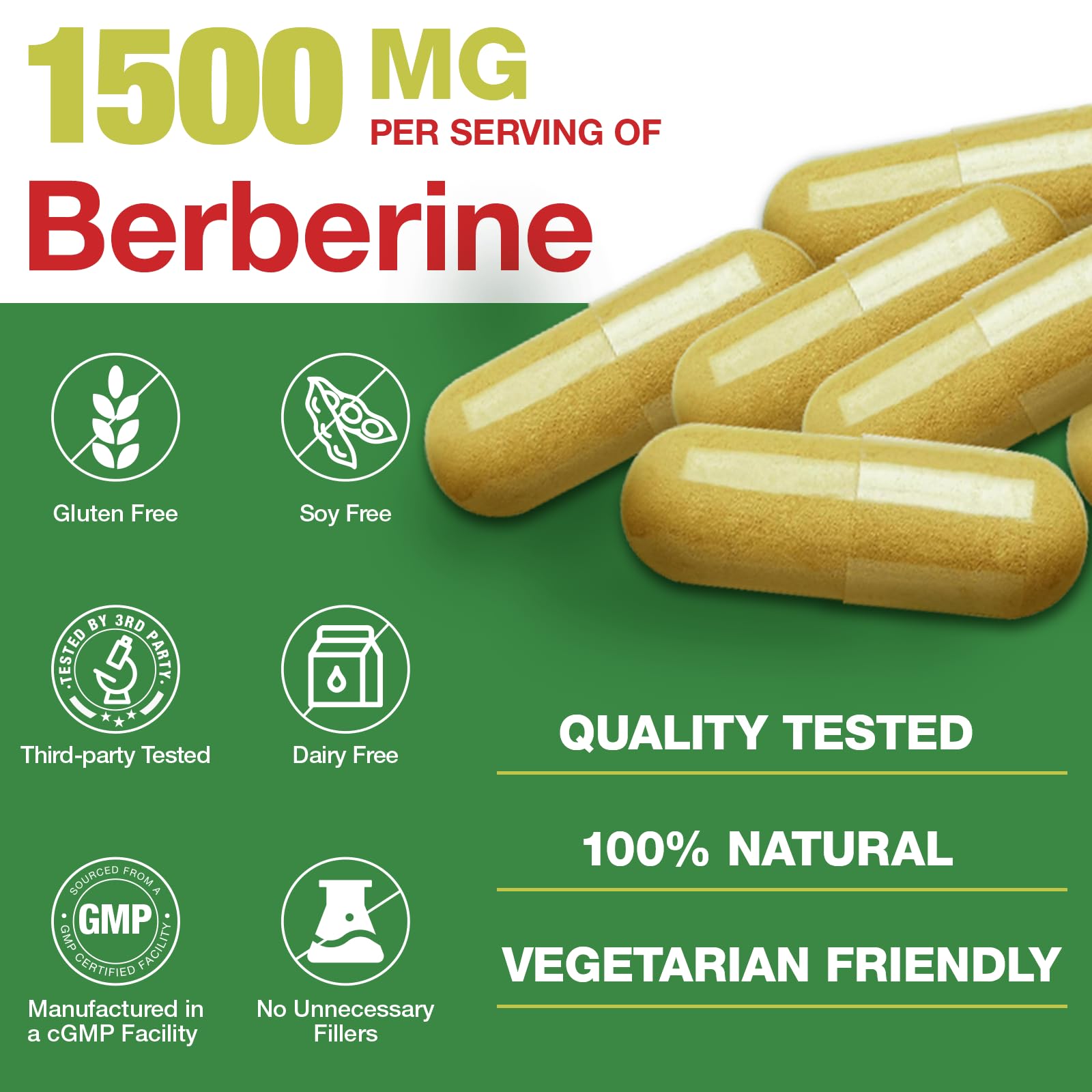 CHANUBITO Berberine utilisation avant repas, intégration facile.
