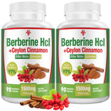 CHANUBITO Berberine, capsules premium 1500 mg visibles en emballage.