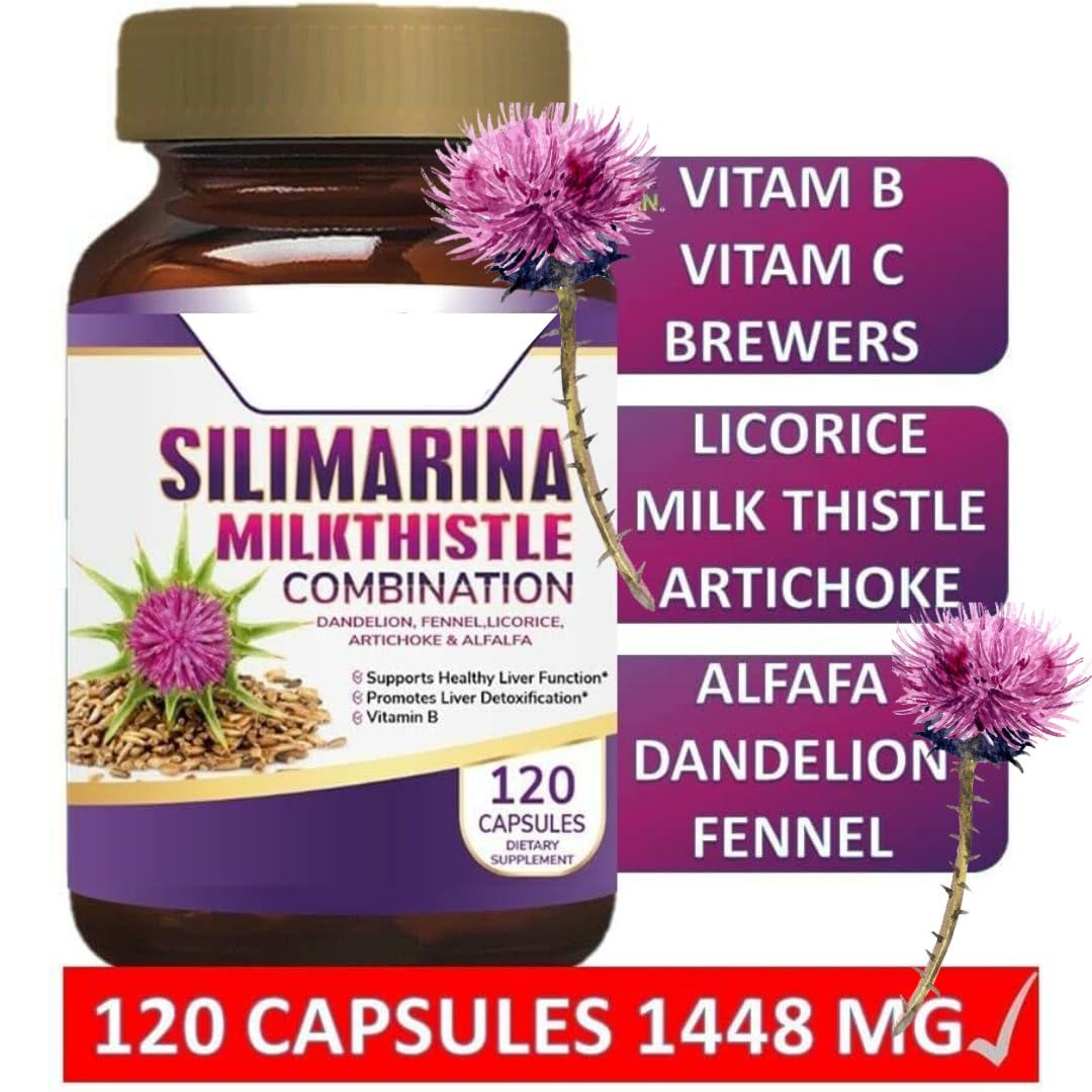 Chardon-Marie biologique – capsules, soutient le foie et la digestion.