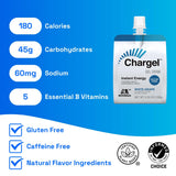 Chargel gel énergie raisin, à porter en poche pour énergie prête à l'emploi.