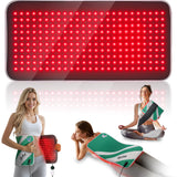 Charmpilot Tapis lumière rouge sur le dos favorise relaxation et récupération.