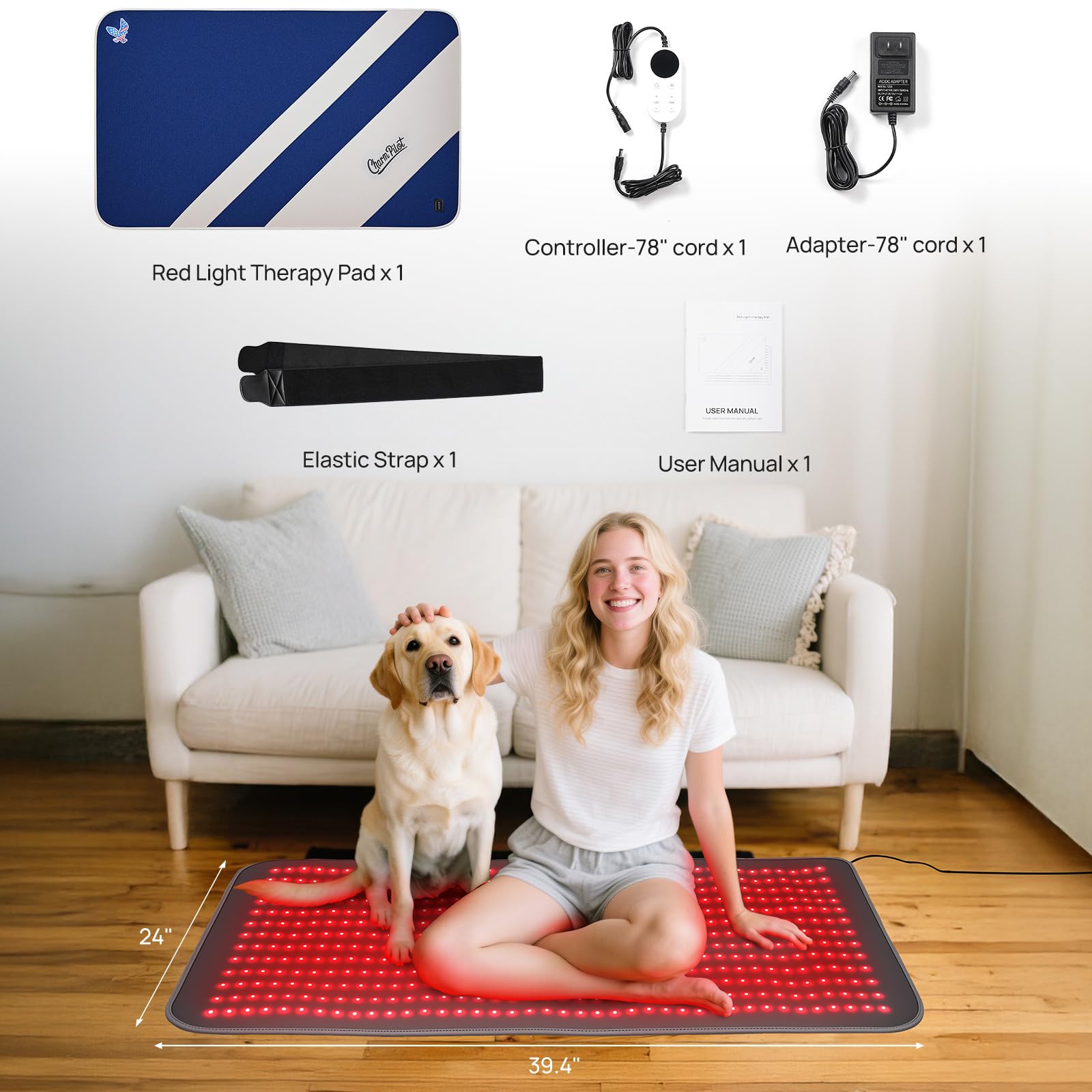 Charmpilot Tapis: relaxation nocturne et récupération.