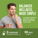 CHARMSVEDA Probiotiques: prise avec repas pour simplicité d’utilisation.