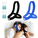 Charunee sangle menton pour dormir, favorise un sommeil calme et sans ronflement.