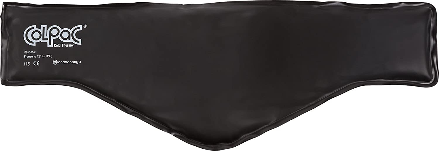 Chattanooga ColPac contour-cou 21 po en noir vinyle pour refroidissement ciblé.
