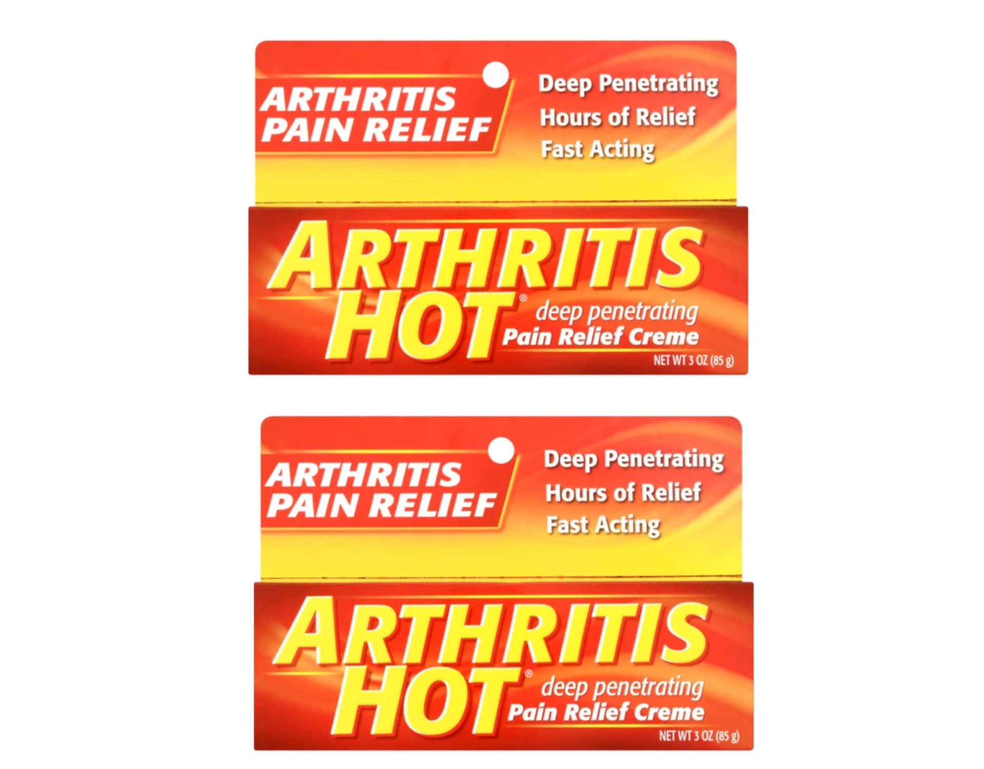 Chattem Crème Chauffante Arthrite – flacon, soulagement rapide possible après activité.