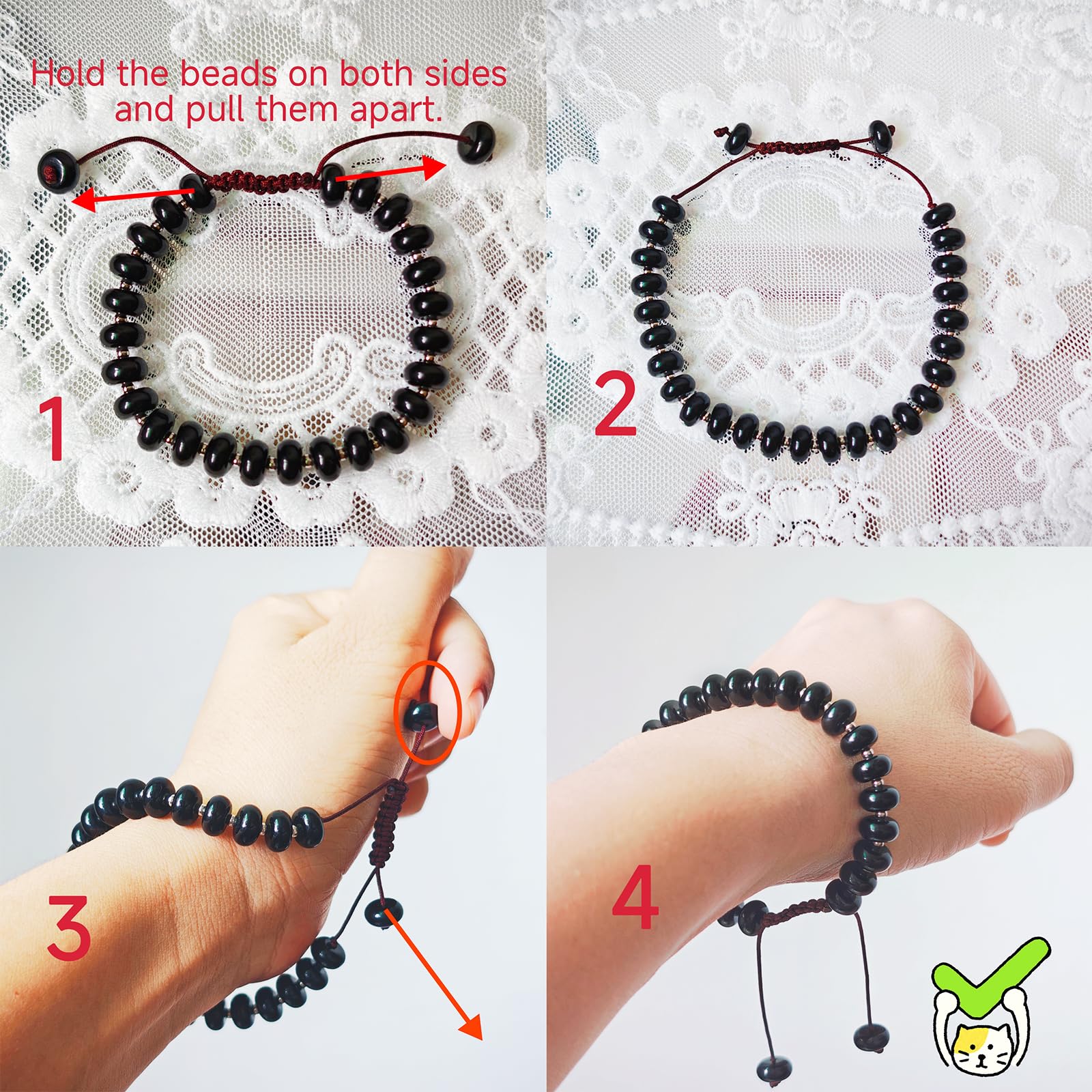 CHCCOYE détail macramé artisanal améthyste pour un look minimaliste et durable.