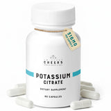CHEERS Potassium Citrate: bouteille pratique pour soutenir l'équilibre électrolytique au quotidien.