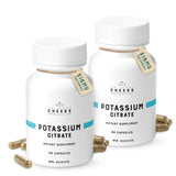 CHEERS Potassium Citrate – capsules 316 mg pour un apport quotidien fiable.