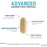 CHEERS Potassium Citrate — étiquette naturelle et végan sans additifs.