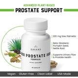Étiquette propre CHEERS Prostate visible sur le packaging.