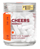 Bouteille Cheers Protect 30 doses, soutien quotidien au foie et énergie du corps