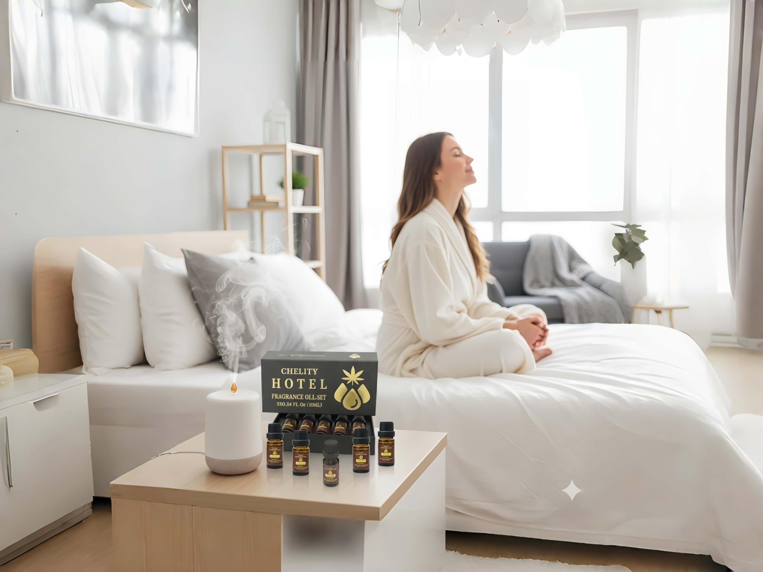 Chelity emballage sombre protège le parfum et évite la dégradation