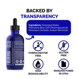 Chemist Labs Méthylène bleu – couleur bleue uniforme et identifiable