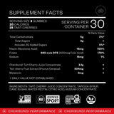 Cheribundi Sleep bonbons gélifiés, idée d’utilisation pendant l’entraînement et récupération.