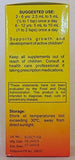 Cherifer Sirop CGF-Chlorella, étiquette: informations claires et utiles.