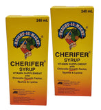 Cherifer Sirop CGF Taurine Lysine – bouteille ouverte, dosage quotidien pratique
