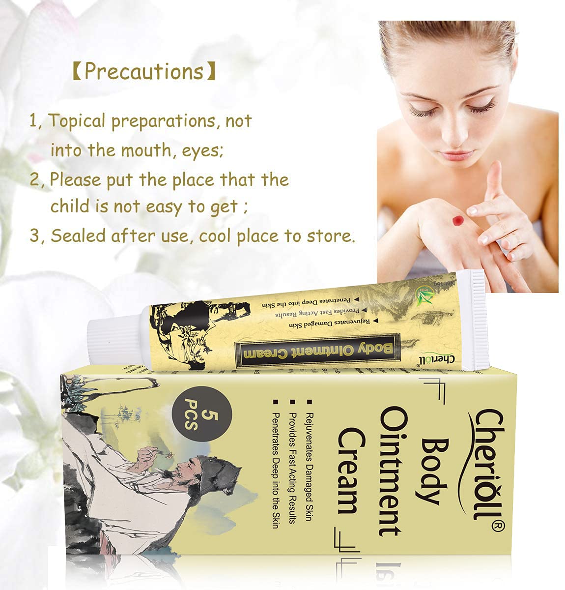 Cherioll soin hydratant visage et corps utilisation quotidienne