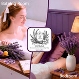 CHFILZLE Bougie Lavande – idéale pour le bain et une ambiance spa