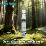 Rinçage nasal avec CHI FUNG saline 0,9% dans une dosette portable.