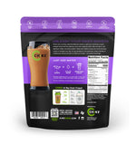 Chike Caramel Protéiné Café – verser dans un verre, goût riche et pratique.
