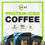 Ingrédients CHIKE Protéine Café: whey et espresso réels pour soutenir l’effort
