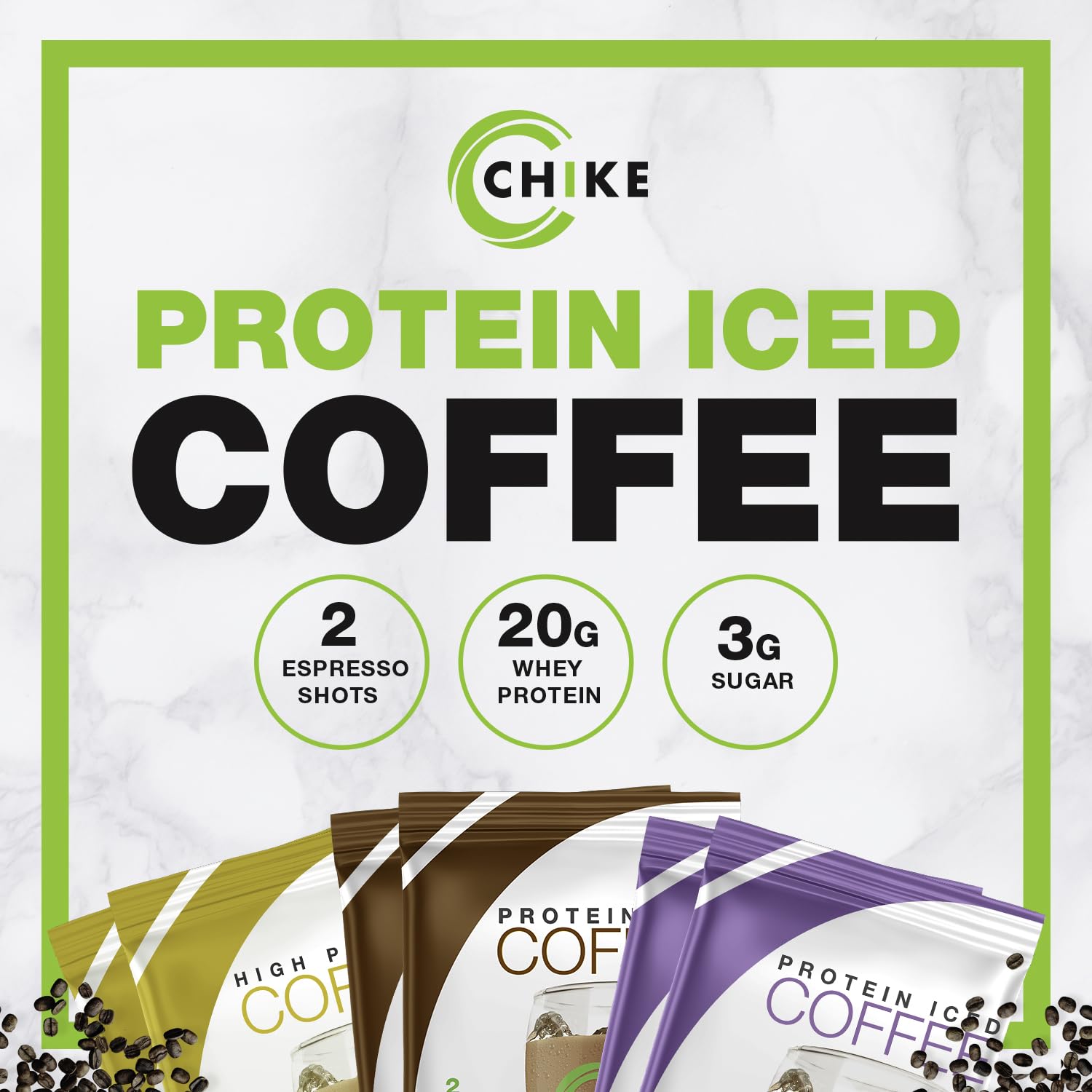 Chike Sachets Naturel Moka - format pratique pour pause gourmande.