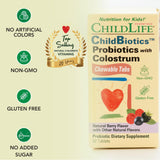 Enfant mâchant une gomme CHILDLIFE ESSENTIALS ChildBiotics