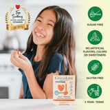 CHILDLIFE ESSENTIALS dose quotidienne unique, pratique pour les parents.