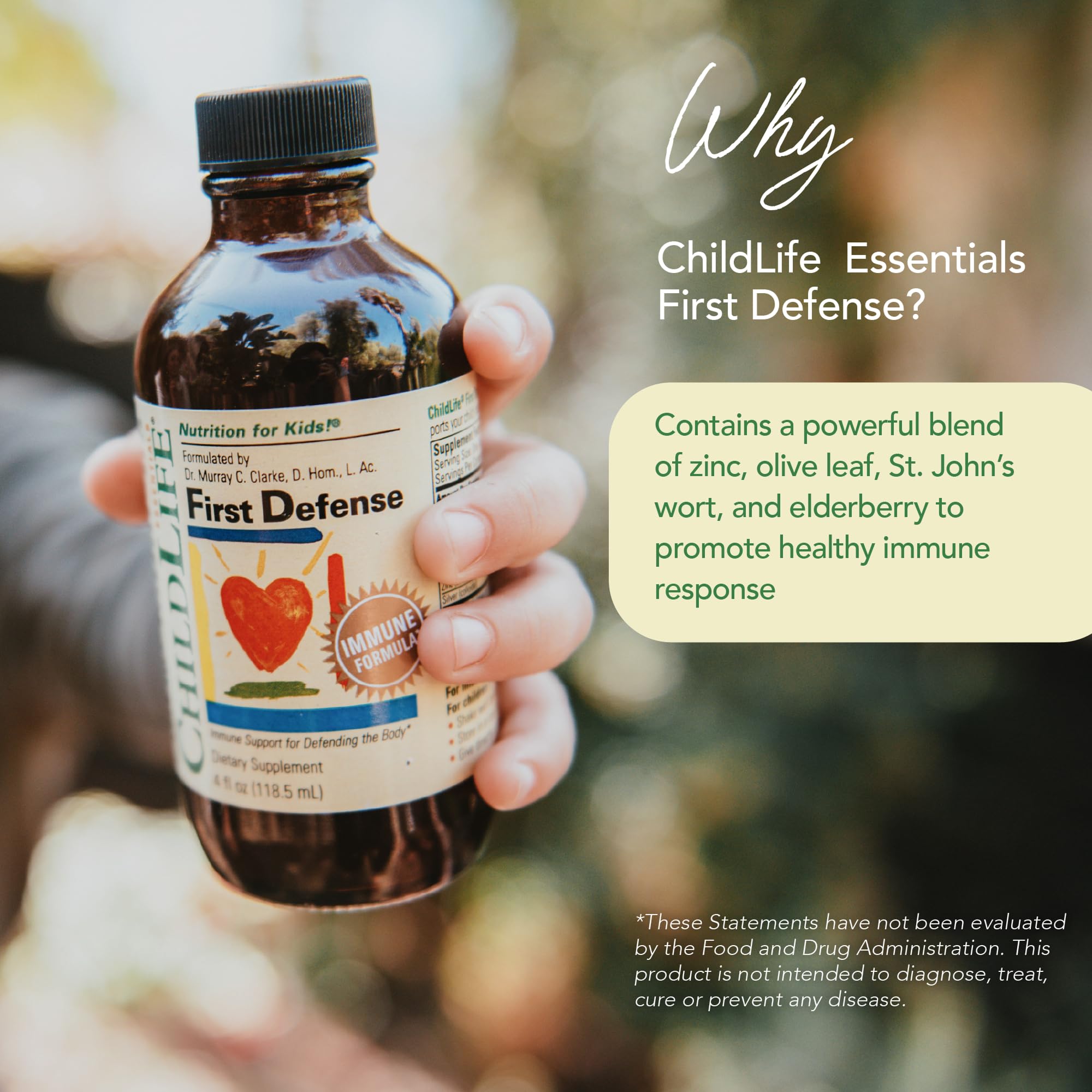 CHILDLIFE ESSENTIALS First Defense – zinc et minéraux, complément pratique pour les jeunes.