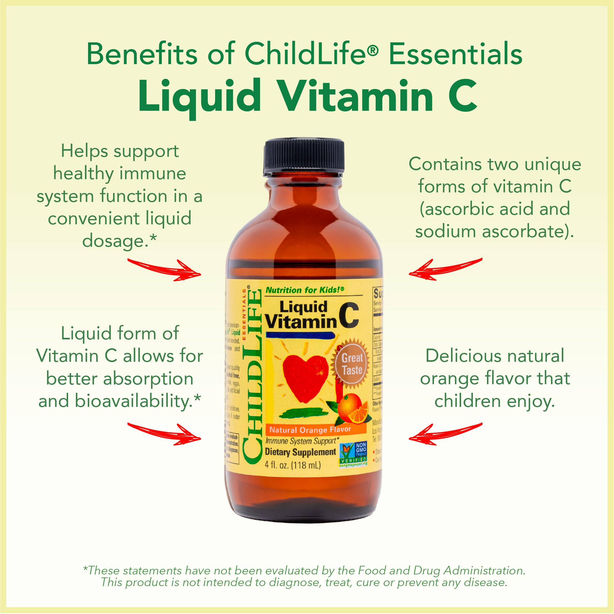 CHILDLIFE ESSENTIALS Goût orange enfant - arôme naturel apprécié par les enfants