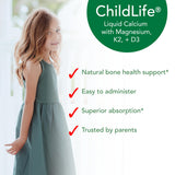 Ingrédients clés: calcium, magnésium, vitamine D3 et K2 dans CHILDLIFE ESSENTIALS.