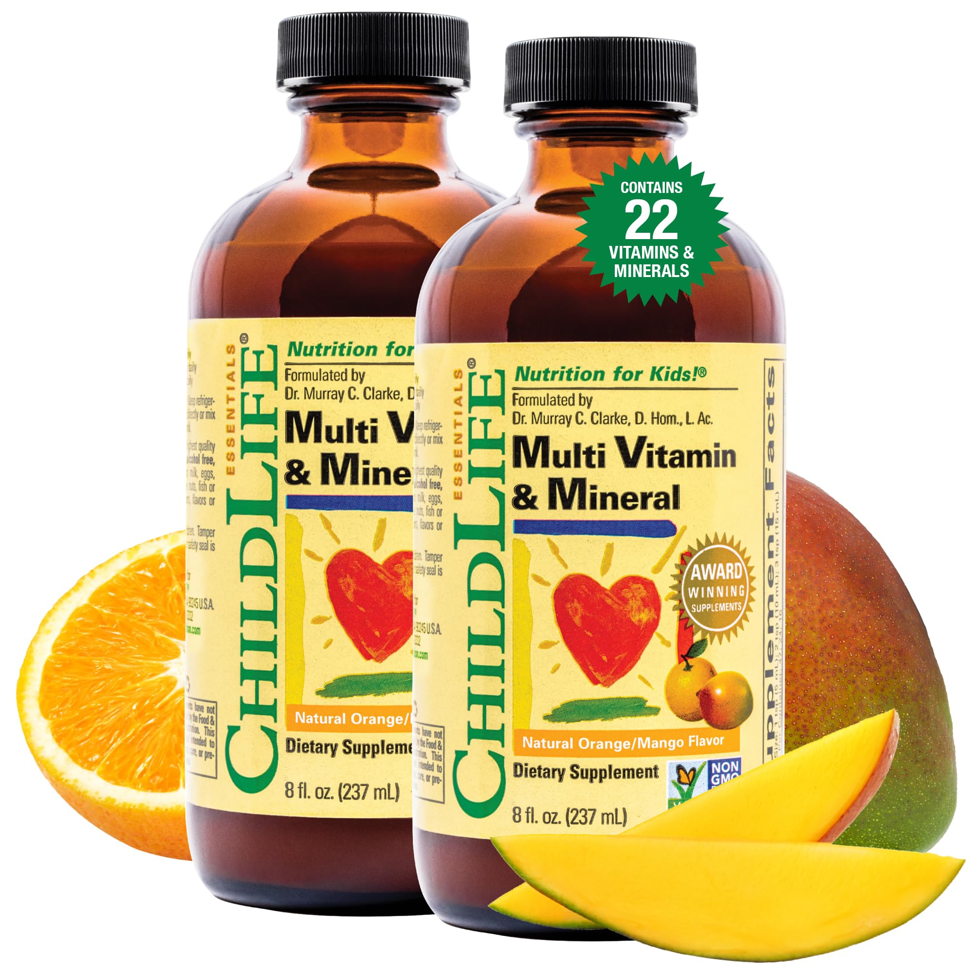 CHILDLIFE Essentials, bouteille multivitamines, soutien quotidien pour la croissance et le développement sain.