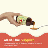 CHILDLIFE Essentials, emballage double, pratique pour distribuer les doses à la maison.