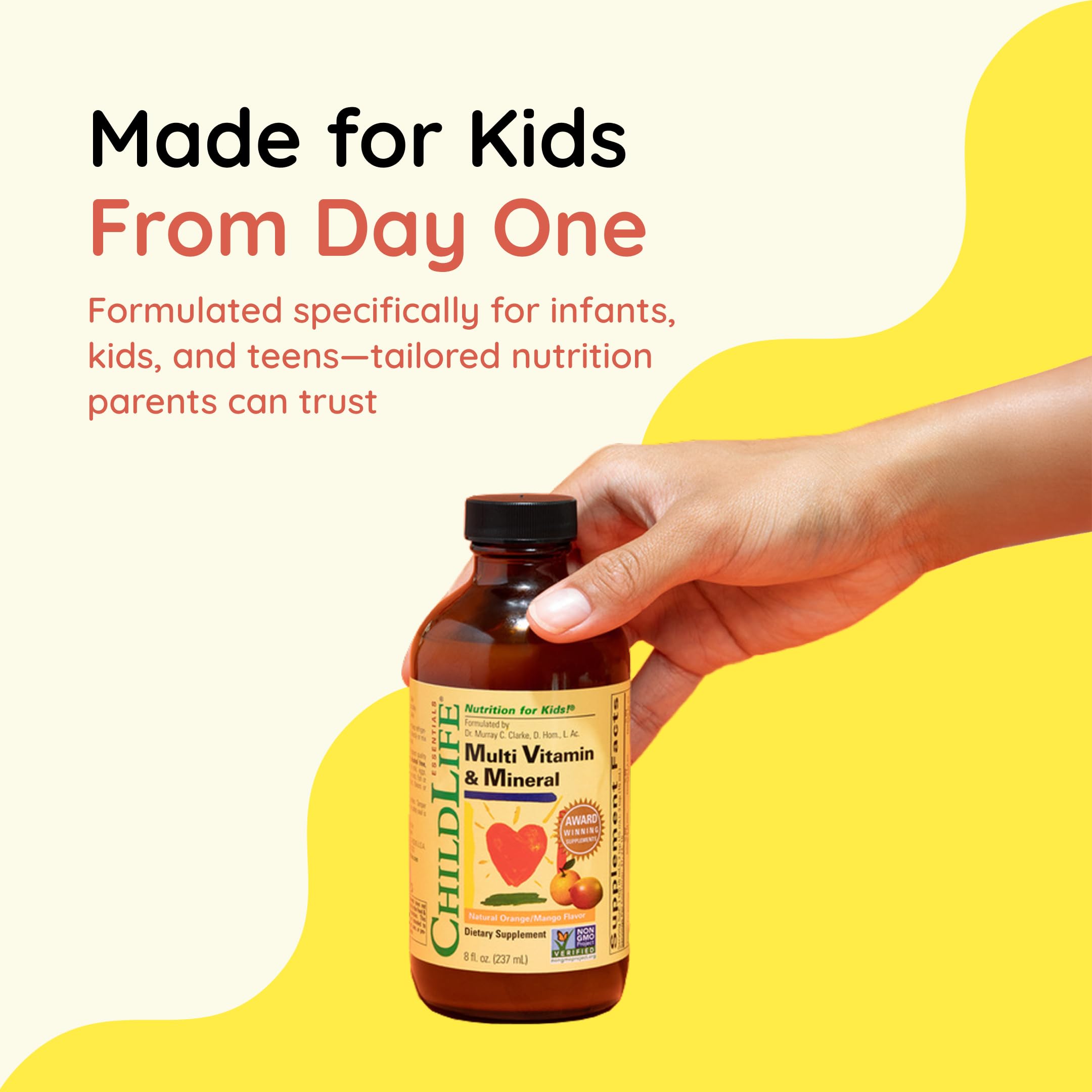 CHILDLIFE ESSENTIALS sirops vitamine enfant - cuillère-doseuse pour mesurer facilement