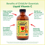 CHILDLIFE ESSENTIALS Vitamine C liquide – dosage adapté selon l’âge