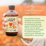 CHILDLIFE ESSENTIALS Vitamine C liquide – doseur précis pour jeunes enfants