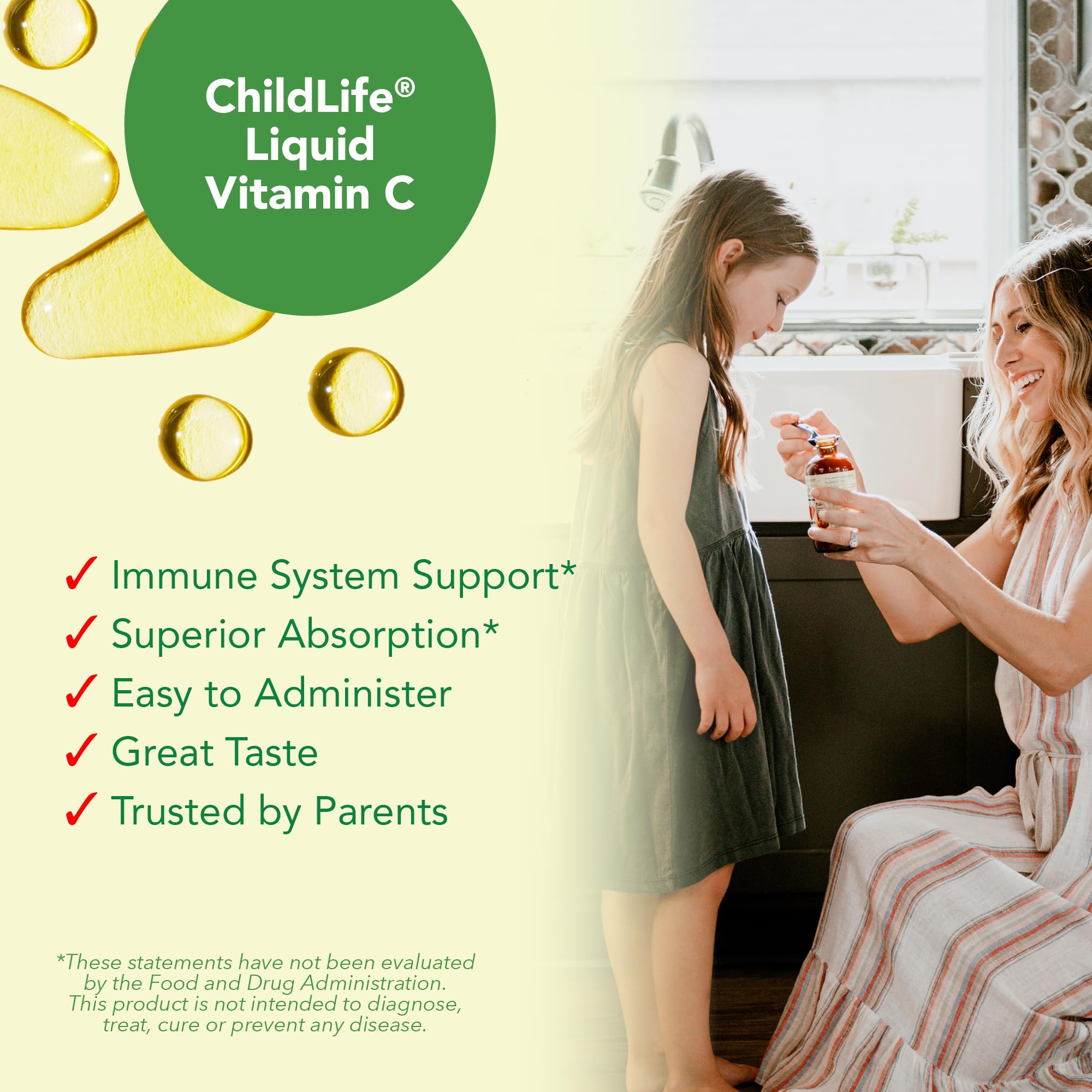 CHILDLIFE ESSENTIALS Vitamine C liquide – intégré facilement à la routine quotidienne