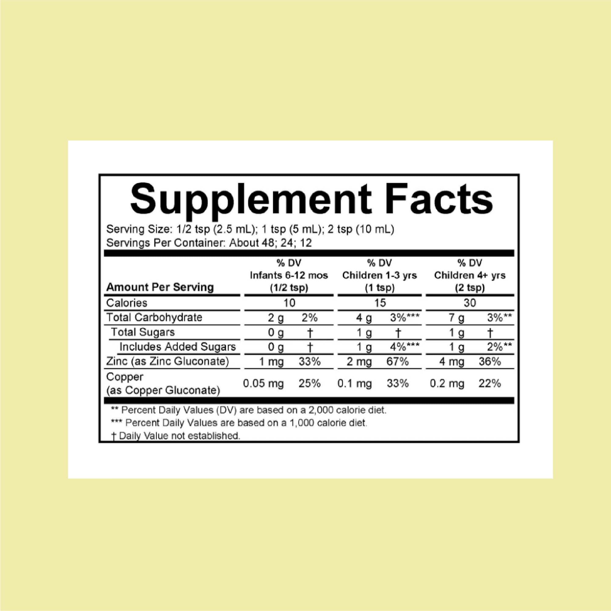 CHILDLIFE ESSENTIALS Zinc Plus, doseur gouttes facilitant le dosage précis chez les tout-petits