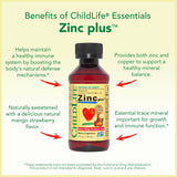 CHILDLIFE ESSENTIALS Zinc Plus, enfant prenant le complément facilement dans sa routine