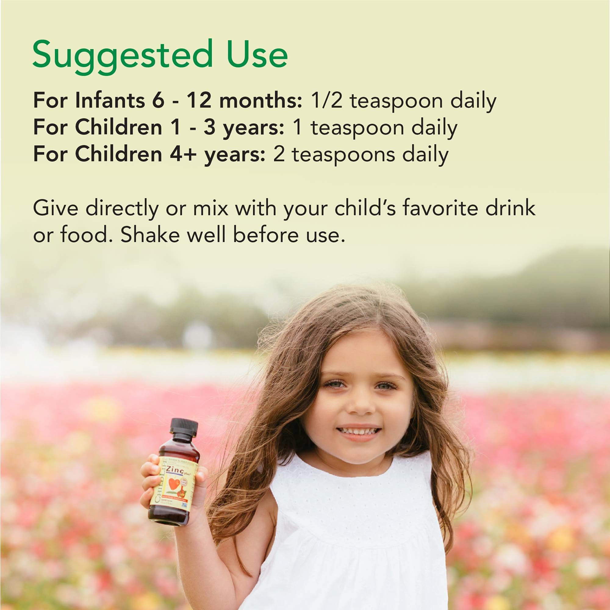 CHILDLIFE ESSENTIALS Zinc Plus, packaging compact idéal pour le domicile et les déplacements