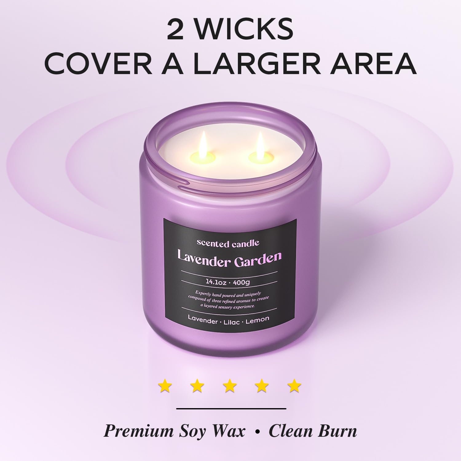 Diffusion du parfum CHILLFLAME Lavande-Lilas-Citron pour ambiance rafraîchissante.