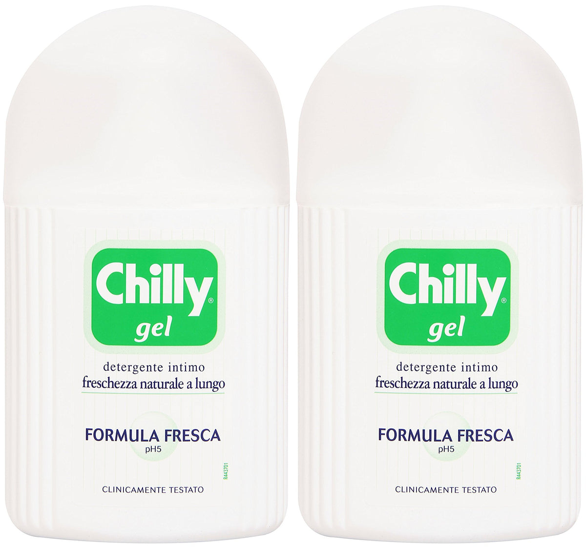 Chilly Gel intime, bouteille 200 ml, fraîcheur durable grâce au menthol naturel.