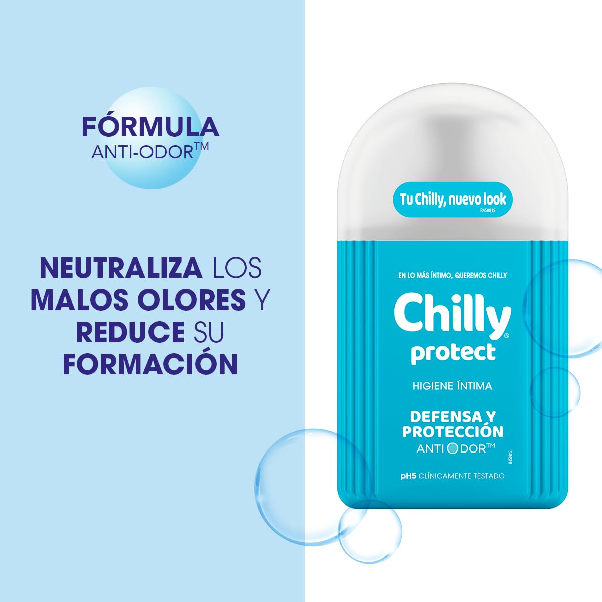 Chilly Protect: application sur peau, sensation légère et confort durable.