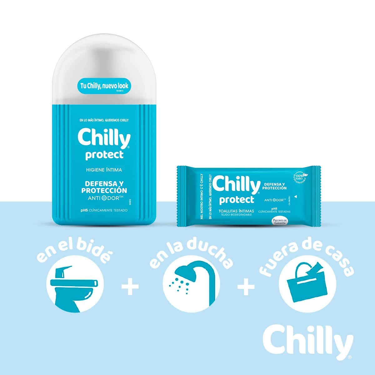 Chilly Protect: texture crème douce qui nettoie sans agresser.