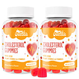 Gommes ChiQwench cholestérol, bouteille montrée, soutien potentiel à la gestion du cholestérol.
