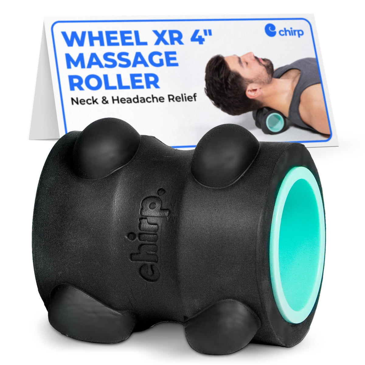 Rouleau Chirp Wheel XR pour le cou et la tête, relief ciblé et détente.