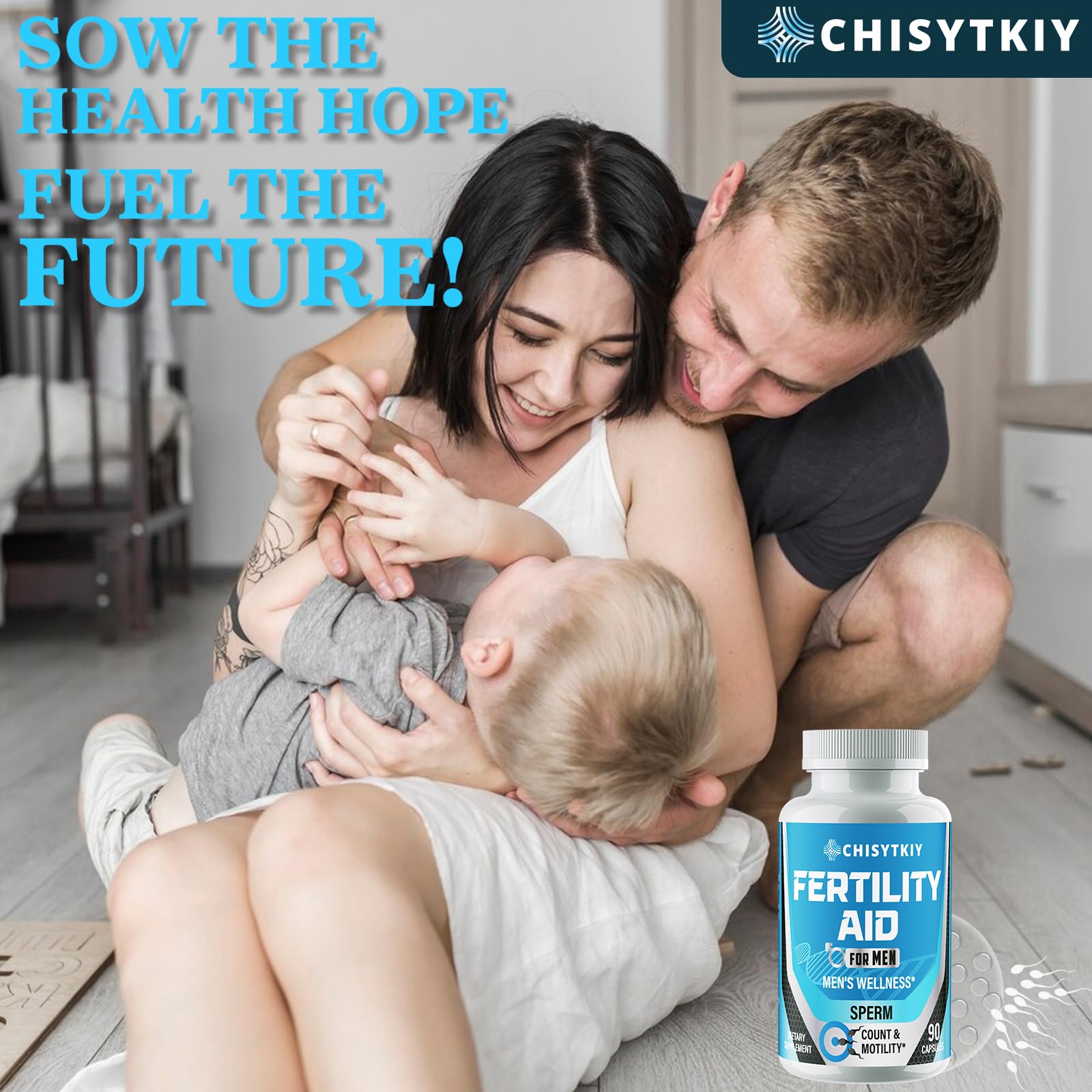 Chisytkiy flacon compact et pratique pour la routine quotidienne.