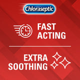 Pastilles Chloraseptic citrus, sensation rafraîchissante et apaisante.