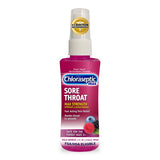 Chloraseptic Max Strength Pulvérisateur gorge, bouteille prête à l’emploi pour soulagement rapide.
